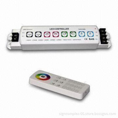 LED Controller with Pause Functions for Skipping or Gradual Changing